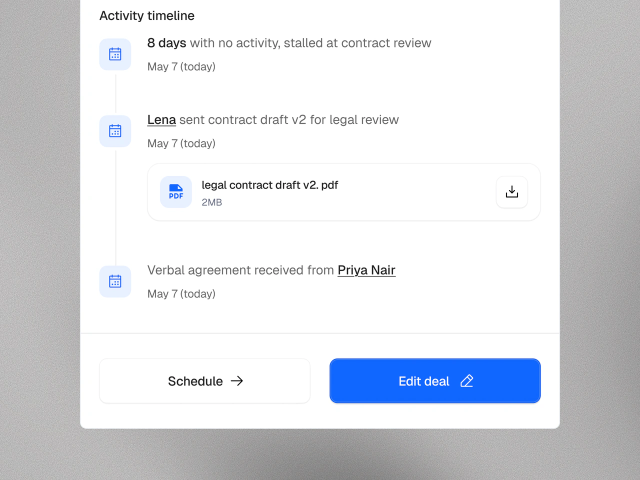 Revtrack screen 9